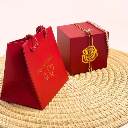 COLLAR MARIPOSA + CAJA DE JOYERIA