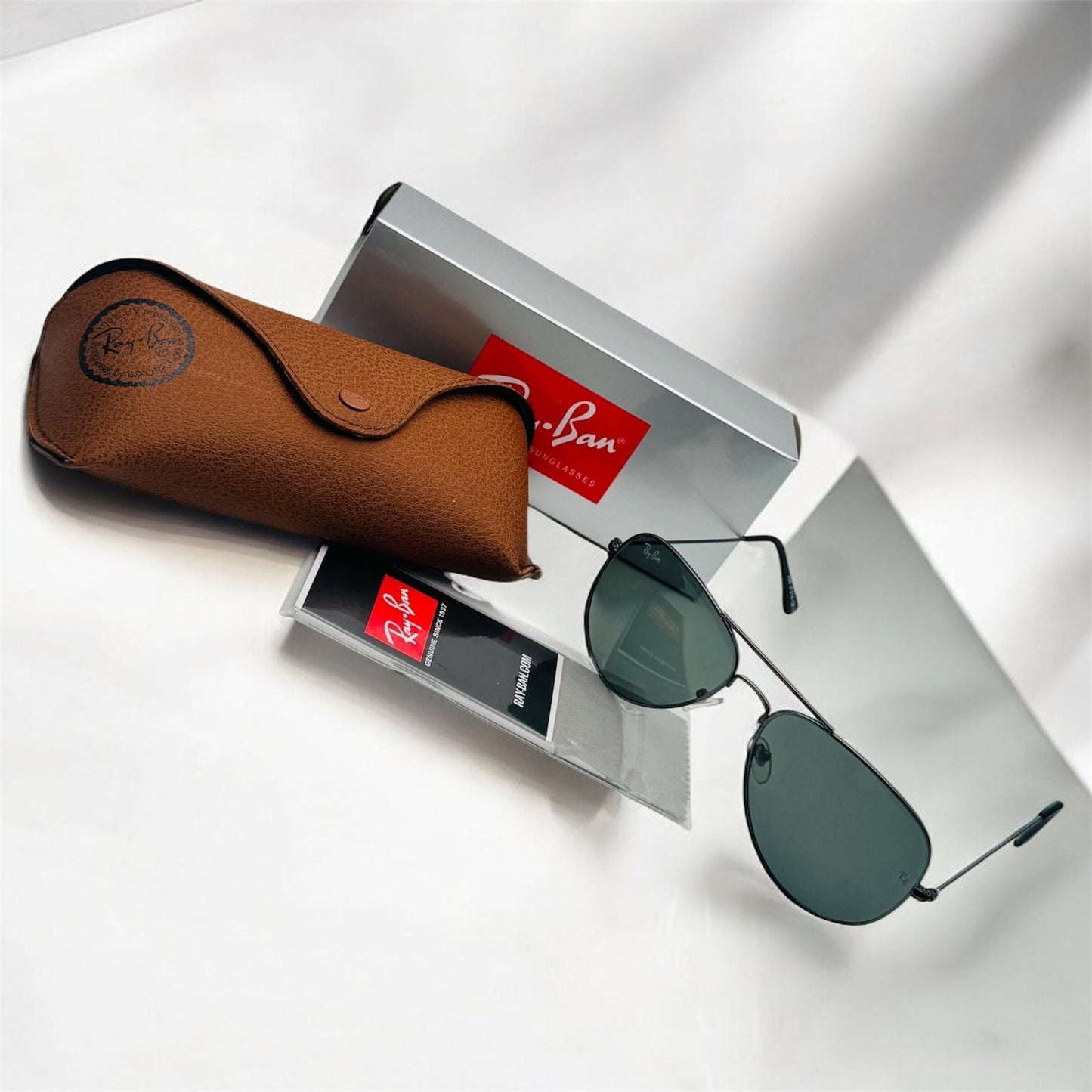 Gafas Rayban Aviator + Estuche Tip Original