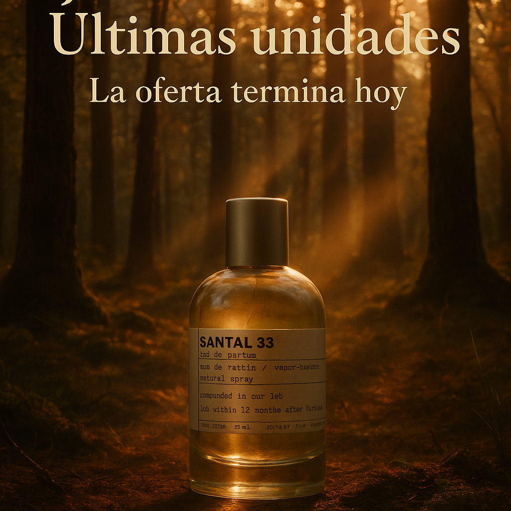 SANTAL 33 + Regalo GRATIS 🎁