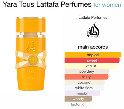 Yara Tous de Lattafa Perfume Arabe