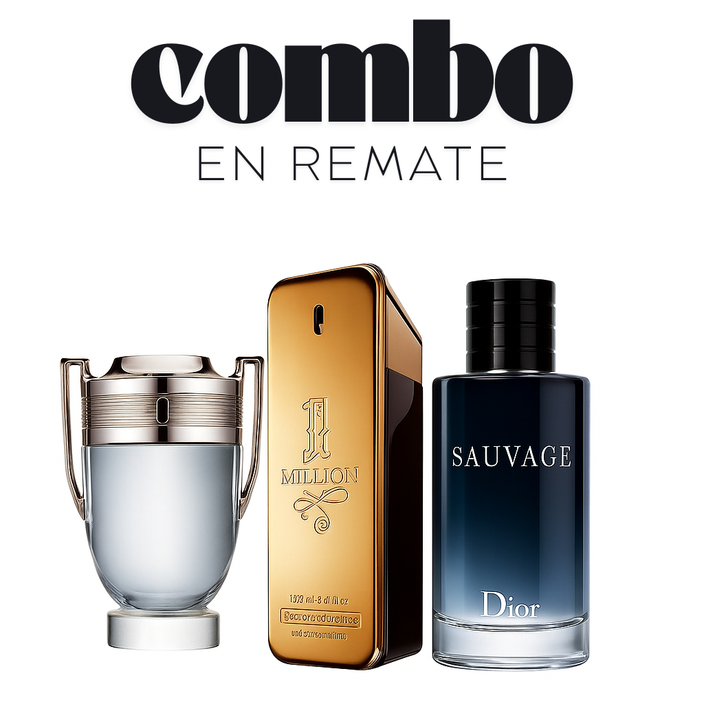 Sauvage Dior + One Million + Invictus