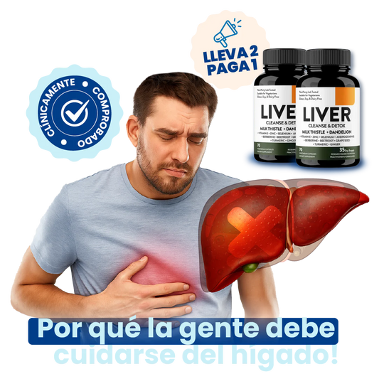 LIVER CLEANSE Y  DETOX (PAGA 1 LLEVA 2)
